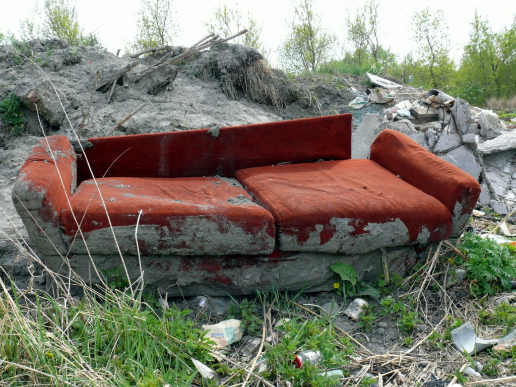 old couch